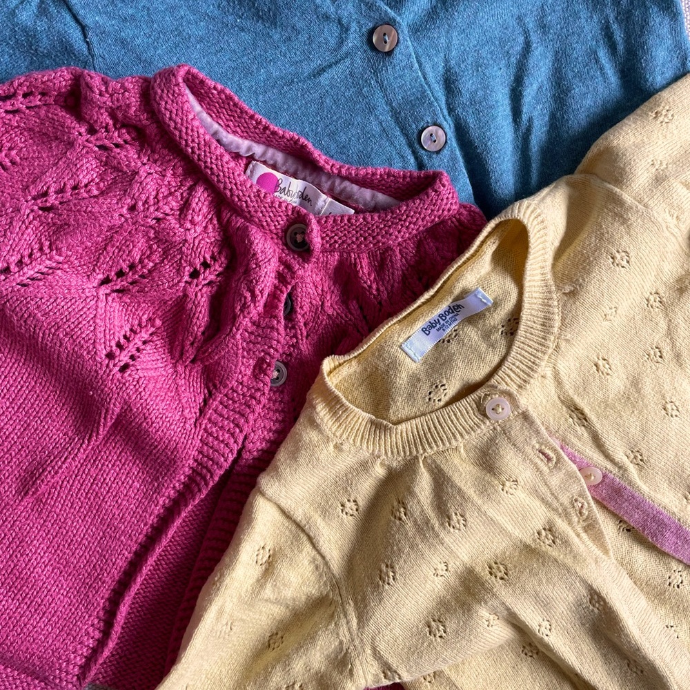 Baby Boden cardigan bundle